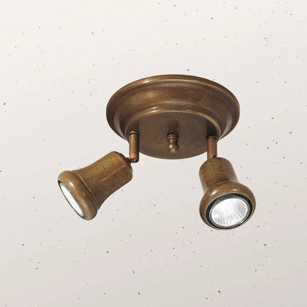 Mini 2 Light Spot Ceiling / Wall Light - 208.22.OO