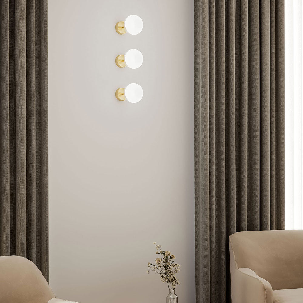 Molecola Wall Light Natural Brass - 275.03.ONT