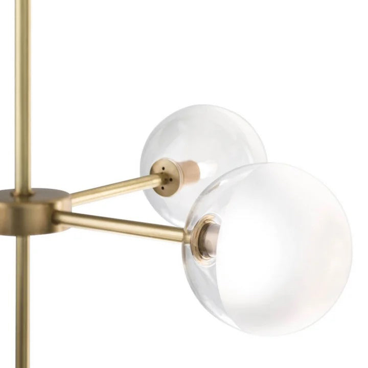 Molecola 5 Light Pendant Natural Brass - 275.09.ONT