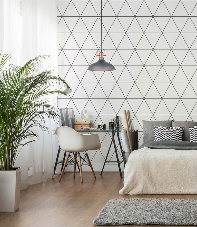 Dome Pendant Matt Grey - Narvik3
