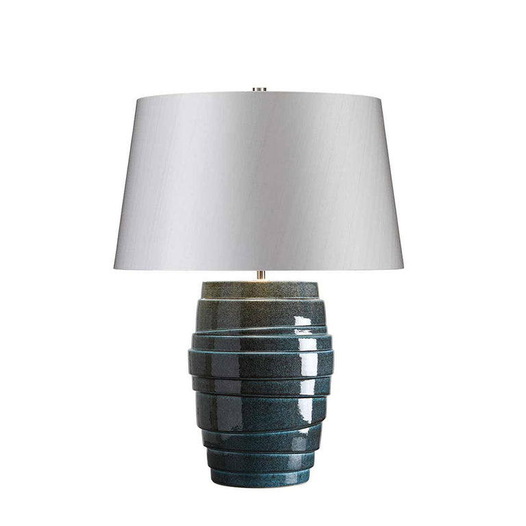 Neptune Table Lamp Blue Glaze - NEPTUNE-TL
