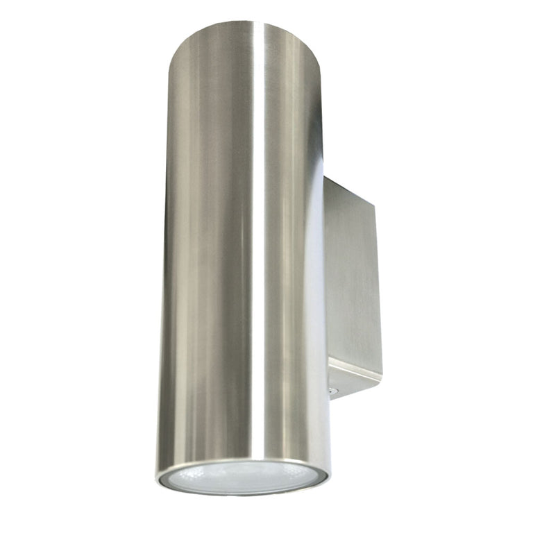 New Bondi II 2 x 5W LED Up / Down Wall Pillar Light Stainless Finish / Tri-Colour - SL7224TC/AST