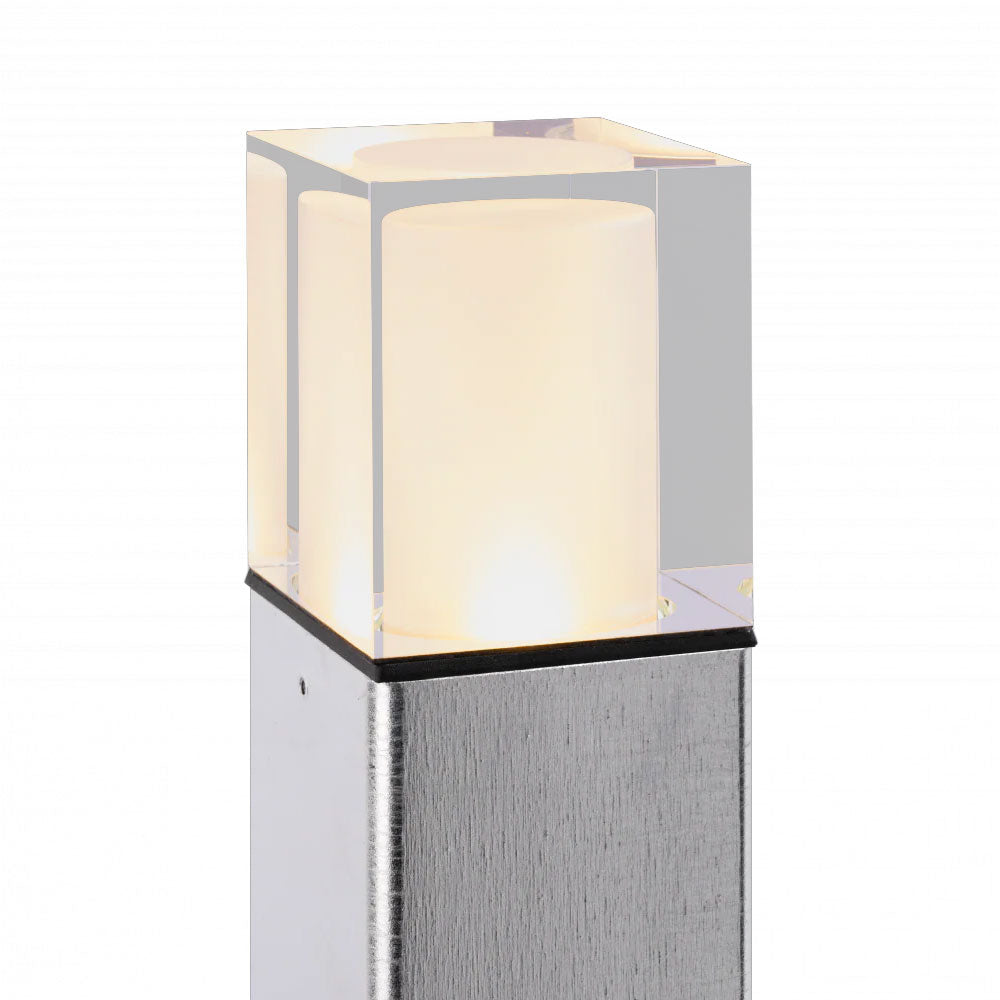 Arendal Large Bollard Light Galvanized - NLYS.1560GA