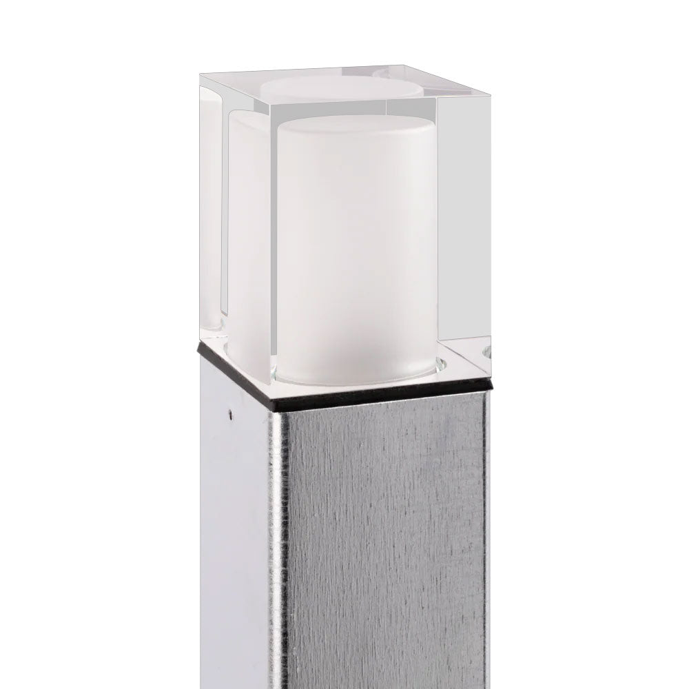 Arendal Mini LED Bollard Light Galvanized - NLYS.1566GA