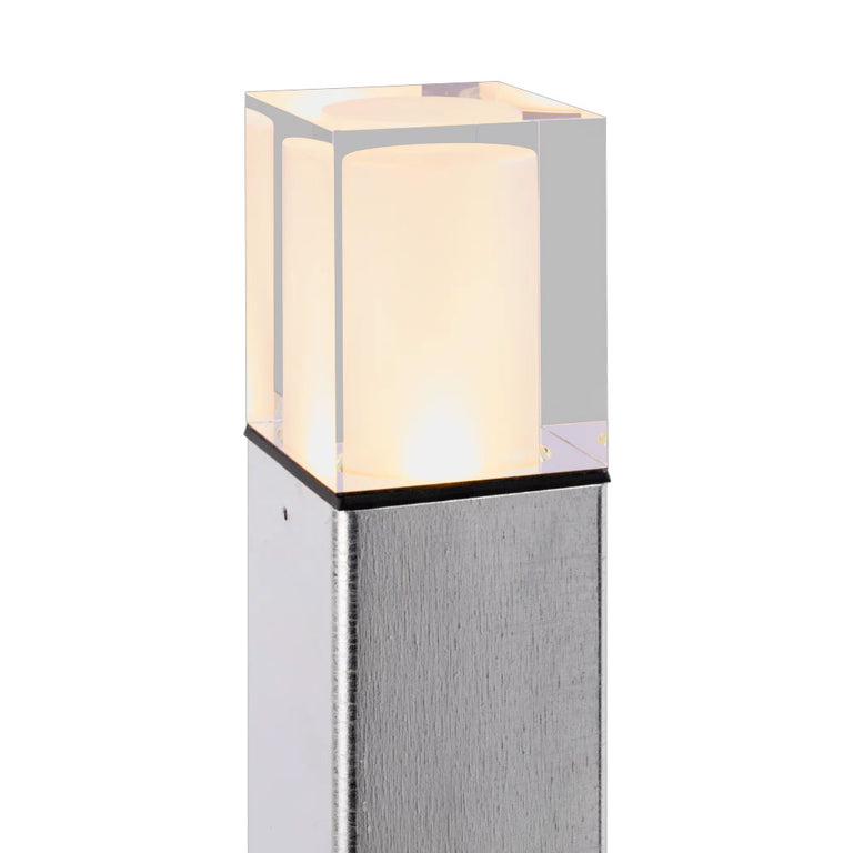 Arendal Mini LED Bollard Light Galvanized - NLYS.1566GA