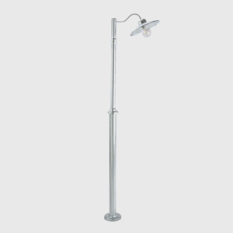 Karlstad 1 Light Post Light Galvanized - NLYS.2033GA
