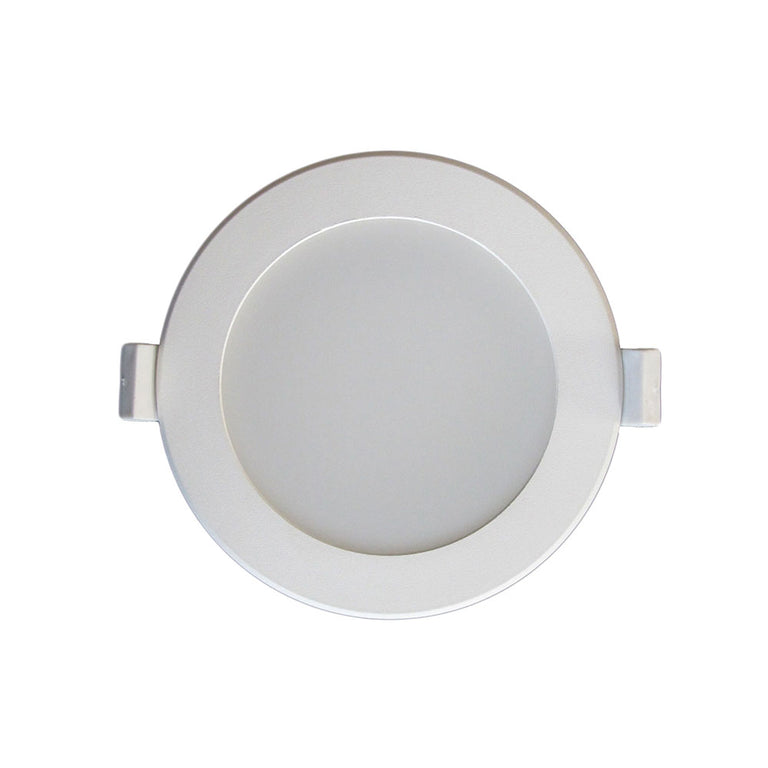 Round 9W Dimmable LED Downlight White Frame / Tri-Colour - NOVATRI