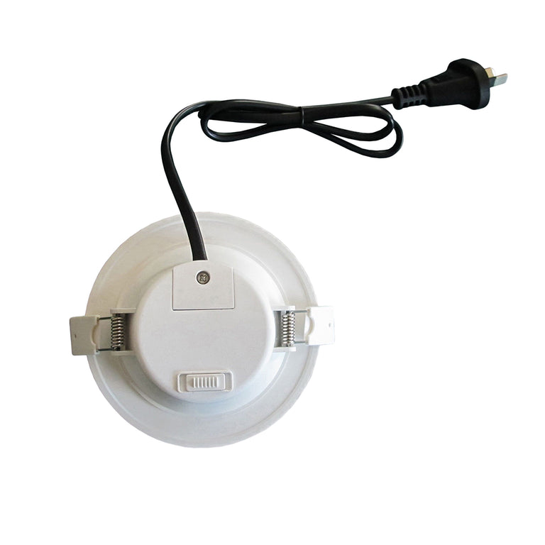 Round 9W LED Downlight With Motion Sensor White / Tri-Colour - NOVATRIS