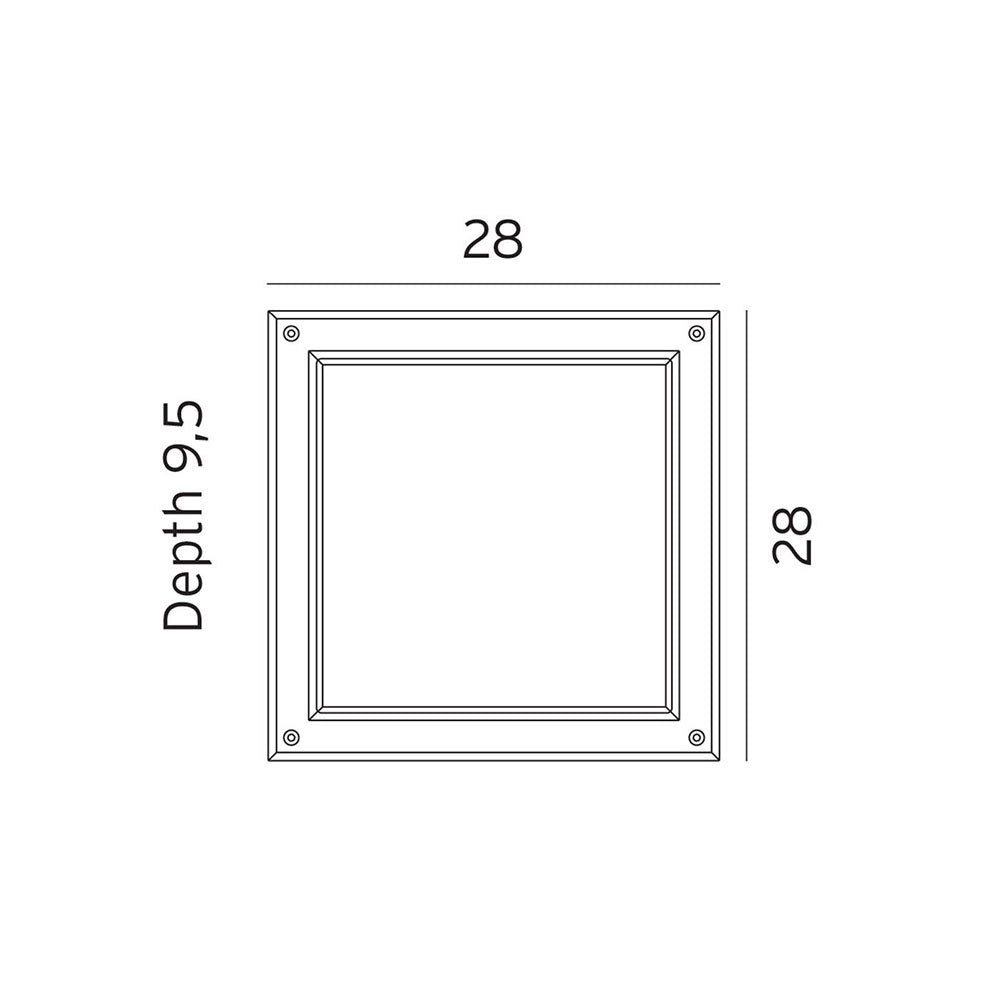 Nordland Ceiling Light White - NLYS.7120W