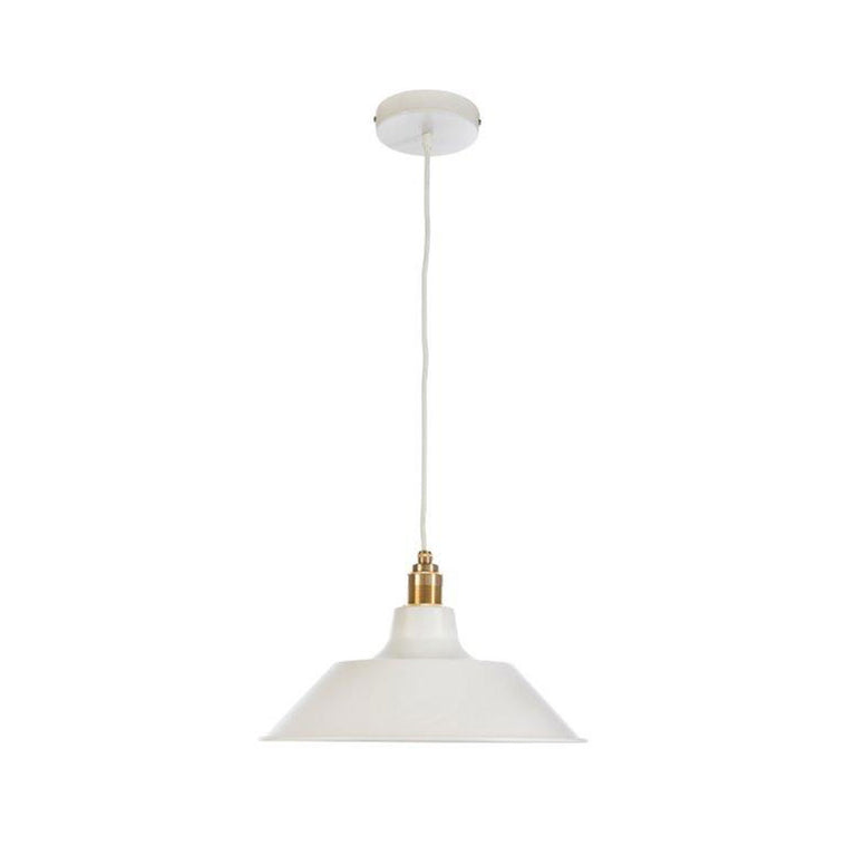 Oant 1 Light Pendant White - OANT-1L WHT