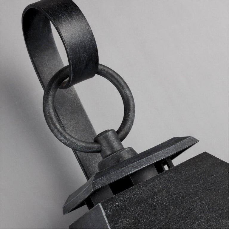 Sean Lavin Shepherd Outdoor Medium Wall Lantern Dark Weathered Zinc