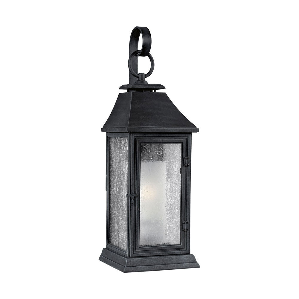 Sean Lavin Shepherd Outdoor Large Wall Lantern Dark Weathered Zinc