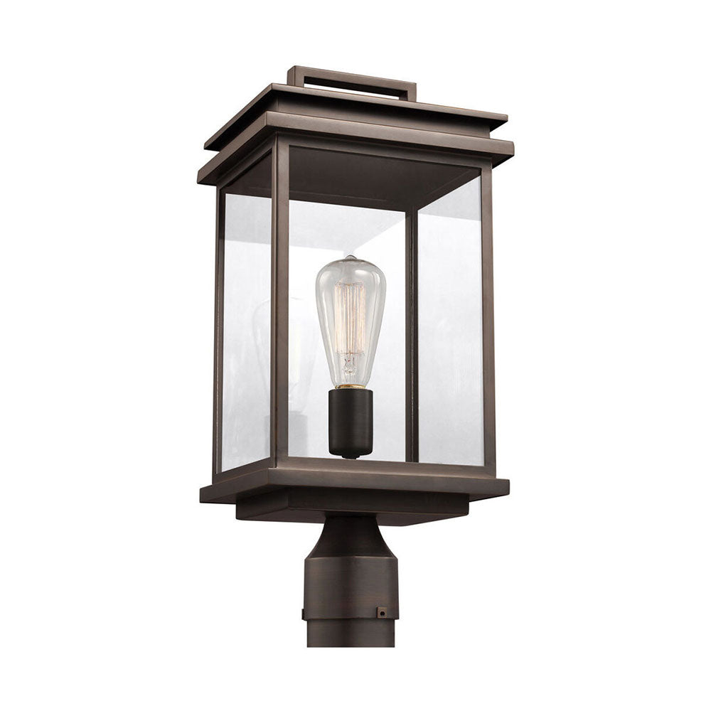 Sean Lavin Glenview Outdoor Post Lantern Antique Bronze