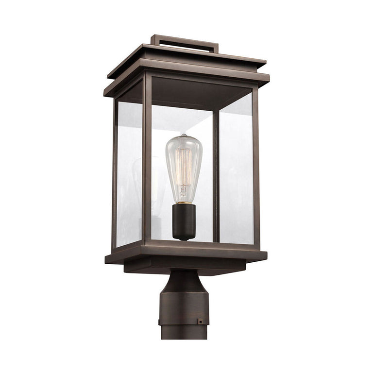Sean Lavin Glenview Outdoor Post Lantern Antique Bronze