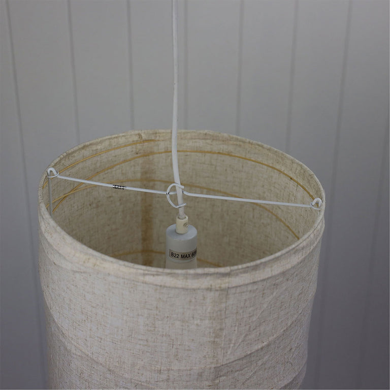 Boheme 300mm Flax Linen Shade Only - OL2245/30FX
