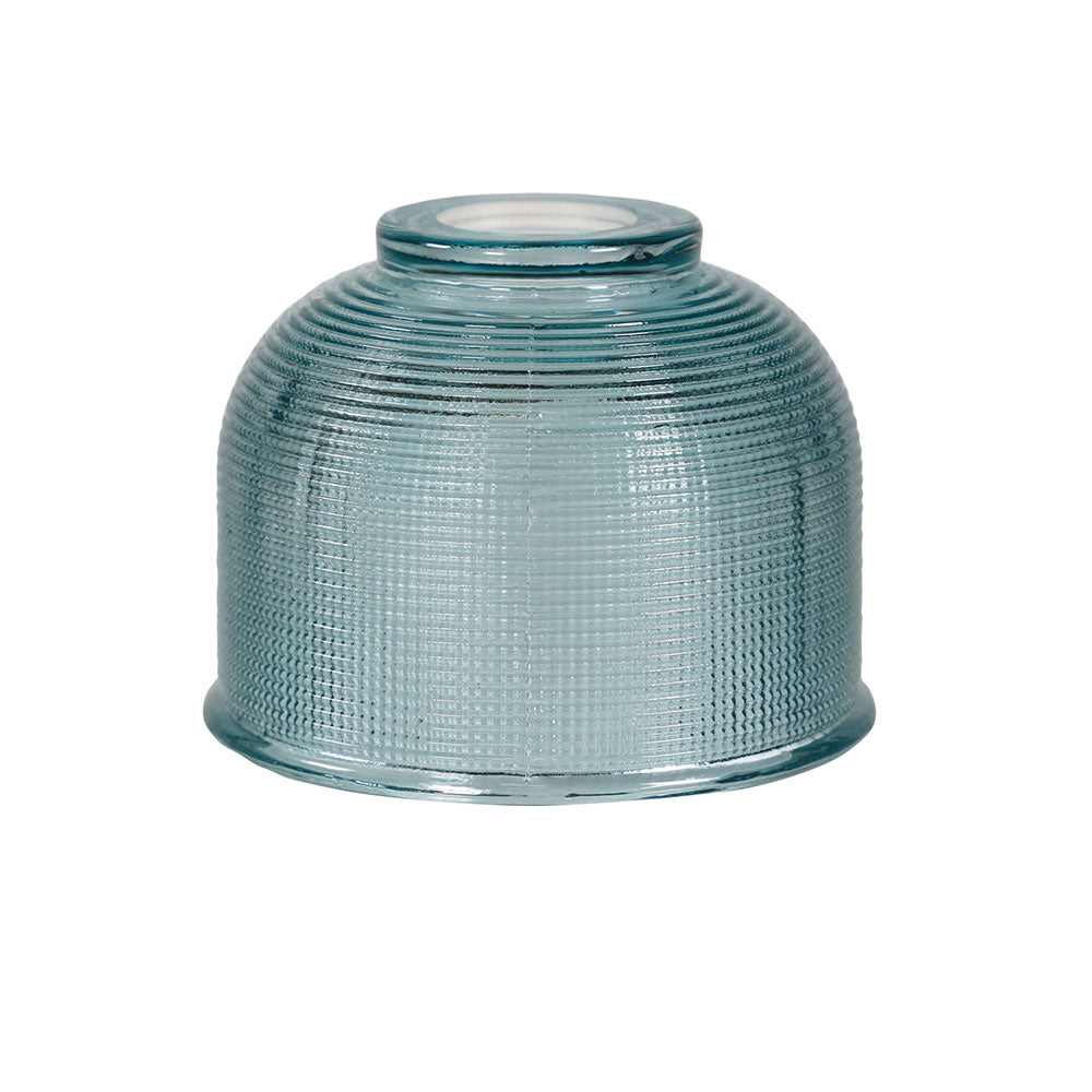 Maison.15 Retro Halophane Blue Glass Shade - OL2255/15BL