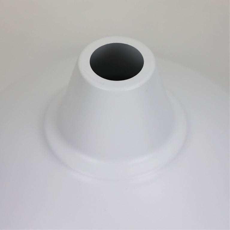 Warehouse 310mm Metal Shade Matt White - OL2260/31WH