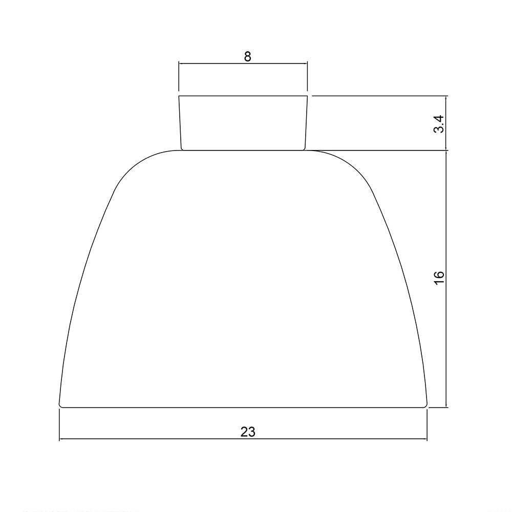 Tommy Metal & Wood DIY Shade White - OL2461WH
