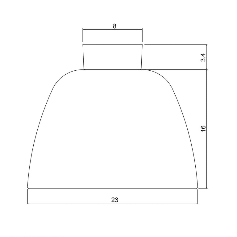 Tommy Metal & Wood DIY Shade White - OL2461WH
