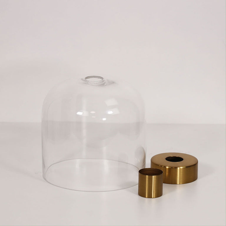 Burton Metal & Glass DIY Shade Brass - OL2465BR