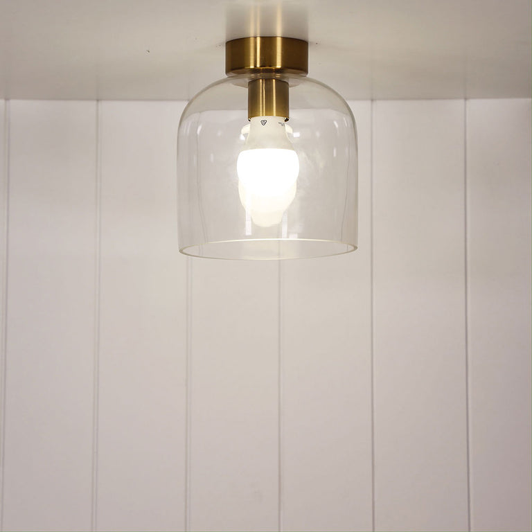 Burton Metal & Glass DIY Shade Brass - OL2465BR