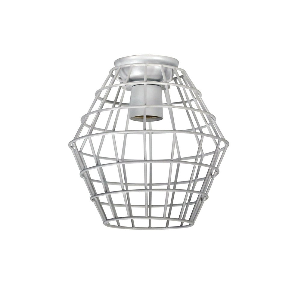 Maci.18 Wire Mesh DIY Batten Fix Matt White - OL2542WH