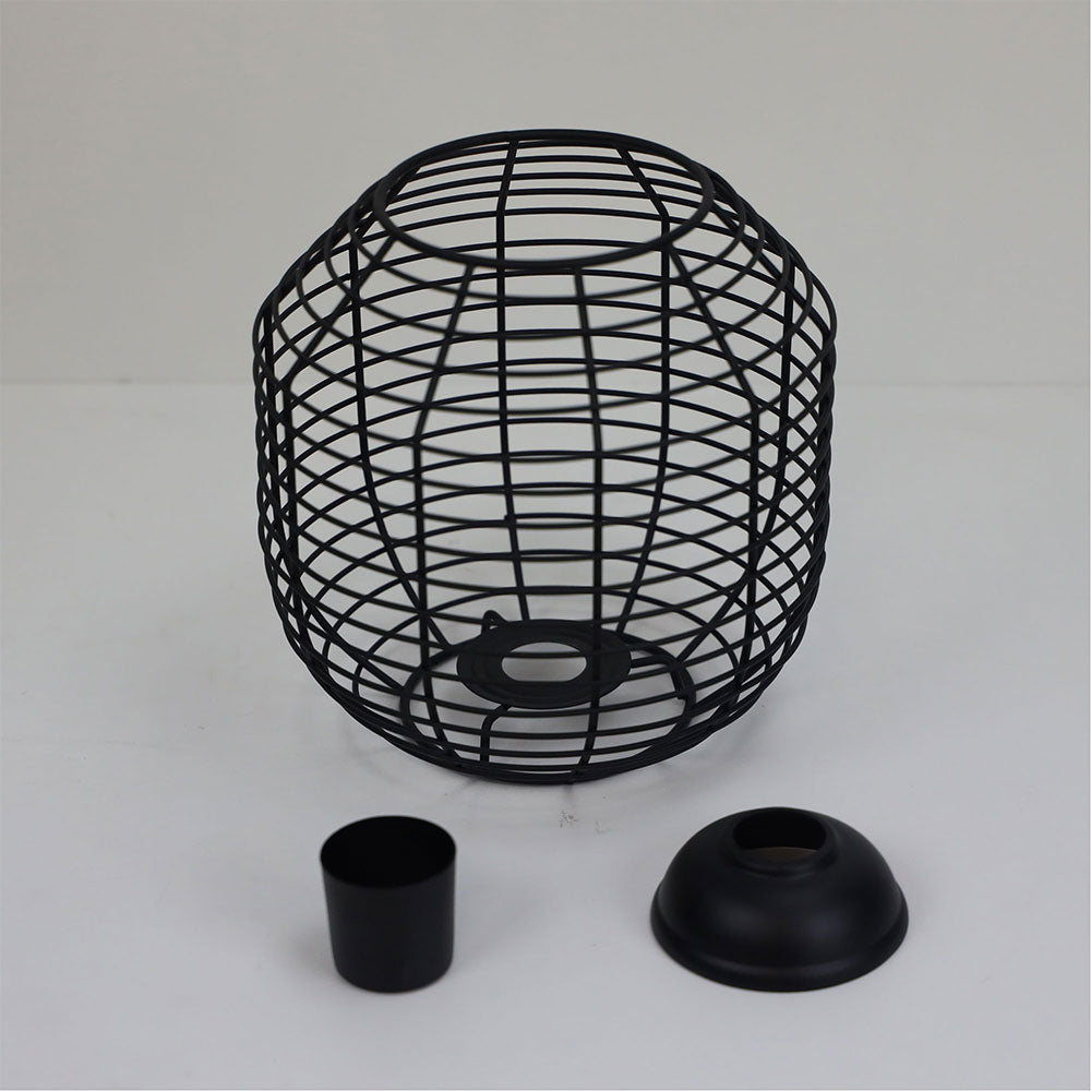 Eve.18 Metal Mesh DIY Shade Matt Black - OL2543BK