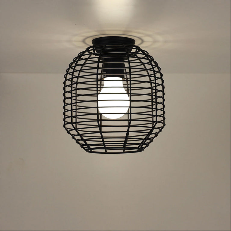 Eve.18 Metal Mesh DIY Shade Matt Black - OL2543BK