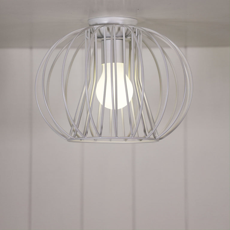 Malo.25 Industrial Style DIY Shade White - OL2546WH