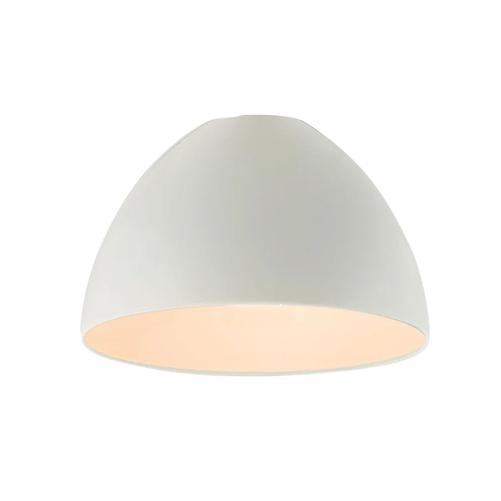 Strobe 25cm Domed Metal DIY White - OL2585WH