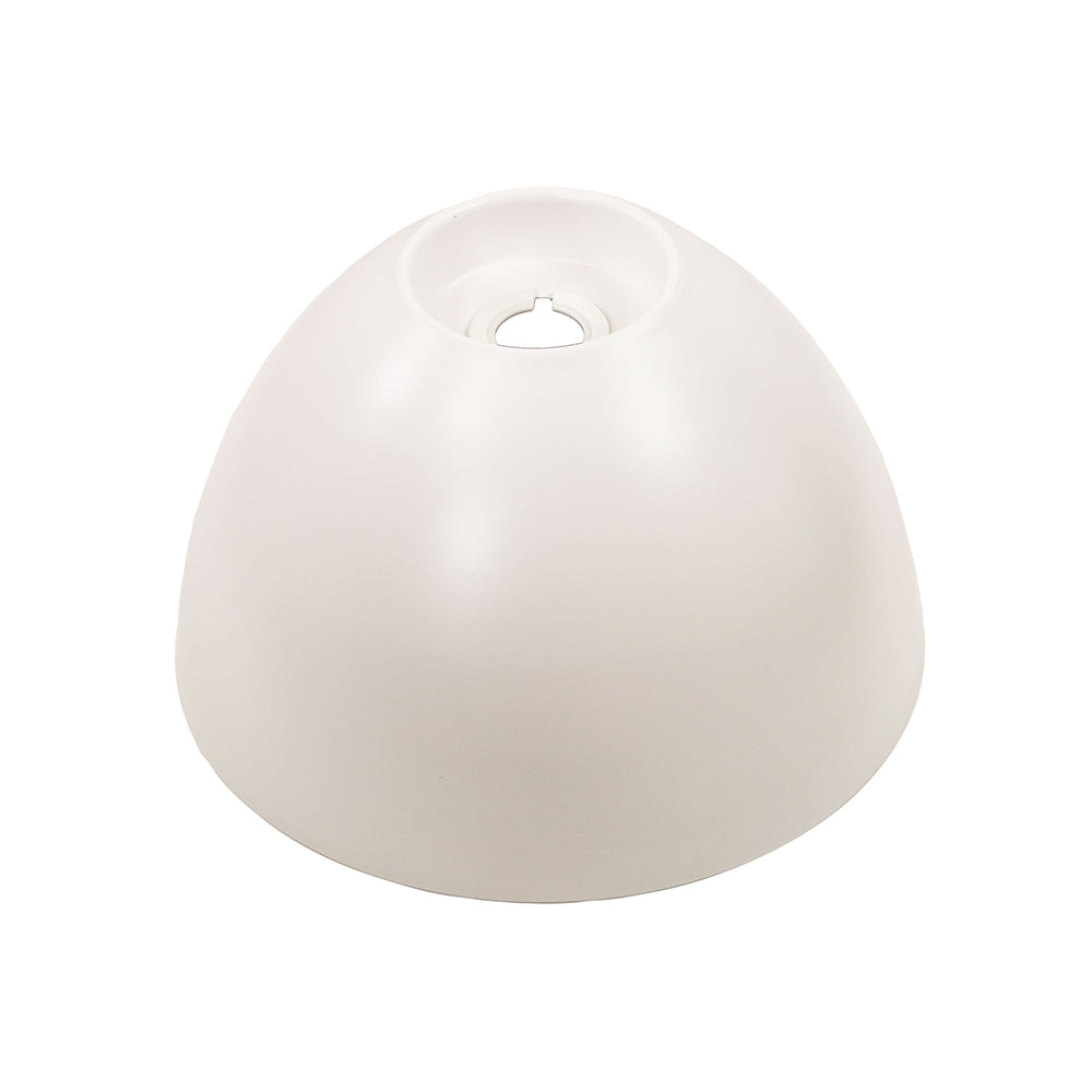 Strobe 25cm Domed Metal DIY White - OL2585WH