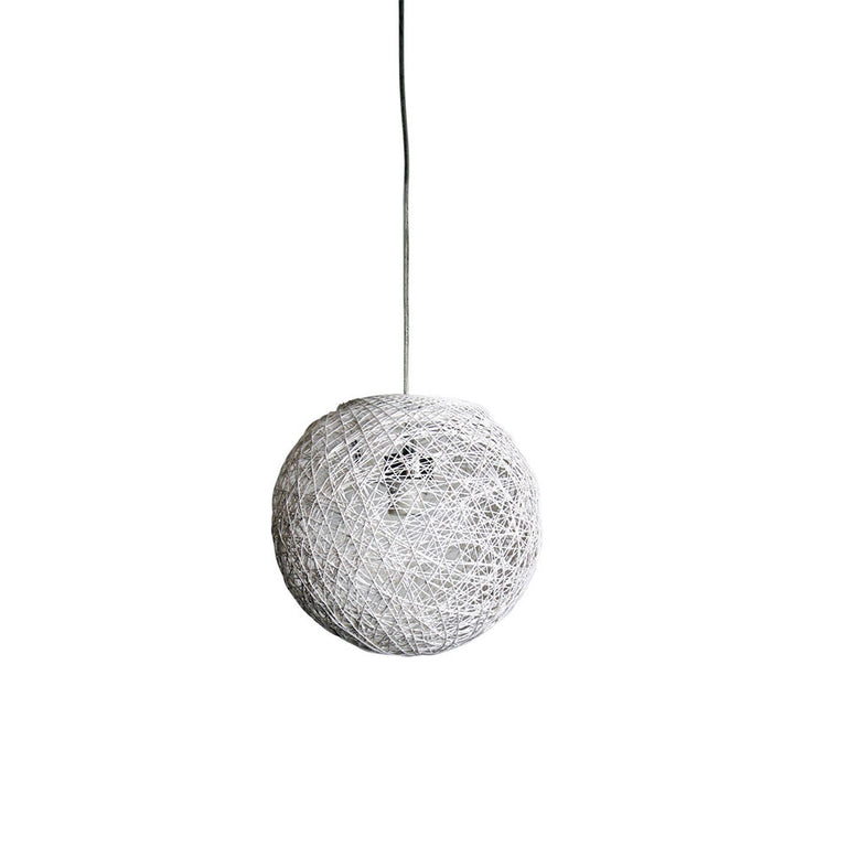 Cocoon 30 Cotton Spun Pendant Shade White - OL2729/30WH