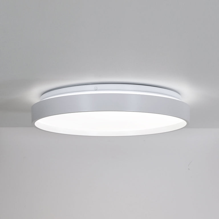 Leena.33 12W LED Dimmable Oyster White / Tri-Colour - OL49781/33WH