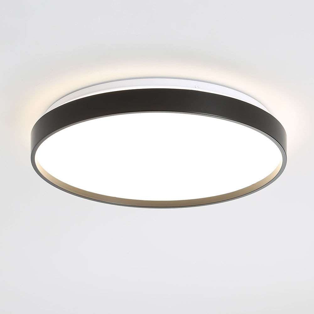 Leena.48 30W LED Dimmable Oyster Black / Tri-Colour - OL49781/48BK