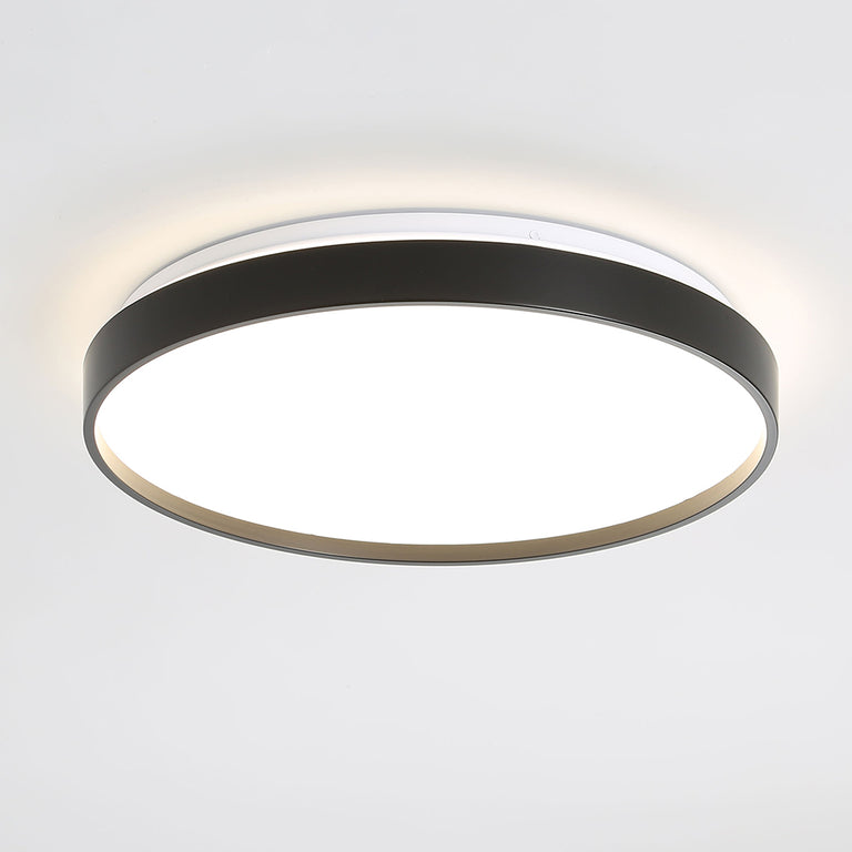 Leena.48 30W LED Dimmable Oyster Black / Tri-Colour - OL49781/48BK