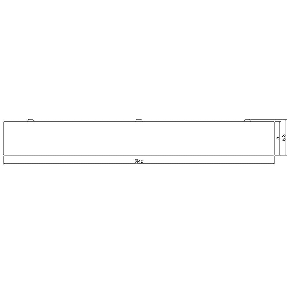Orbis.40 24W LED Dimmable Surface Mounted Oyster White / Tri-Colour - OL49861/40WH