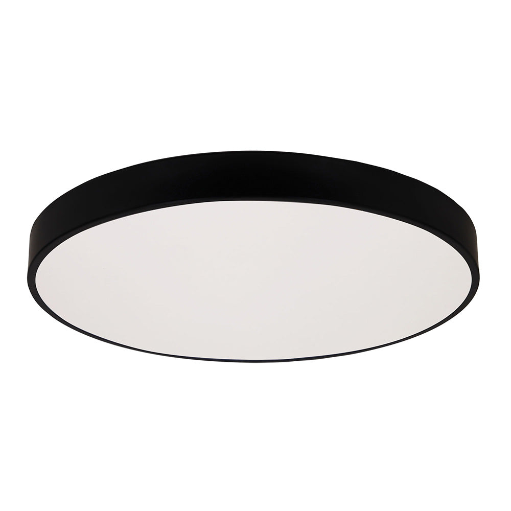 Orbis.50 30W LED Dimmable Surface Mounted Oyster Black / Tri-Colour - OL49861/50BK
