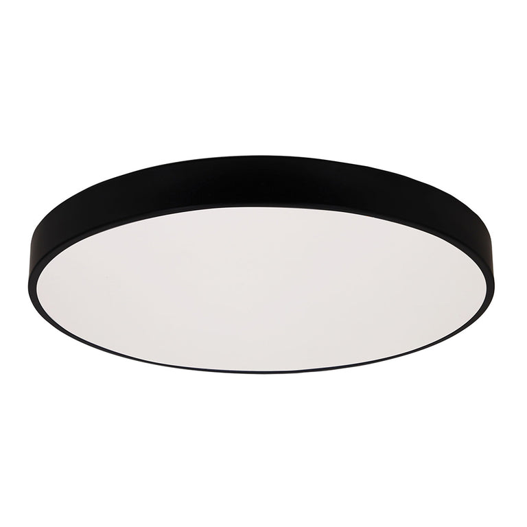 Orbis.50 30W LED Dimmable Surface Mounted Oyster Black / Tri-Colour - OL49861/50BK