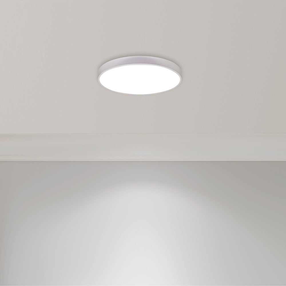 Orbis.50 30W LED Dimmable Surface Mounted Oyster White / Tri-Colour - OL49861/50WH