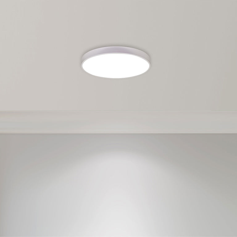 Orbis.50 30W LED Dimmable Surface Mounted Oyster White / Tri-Colour - OL49861/50WH