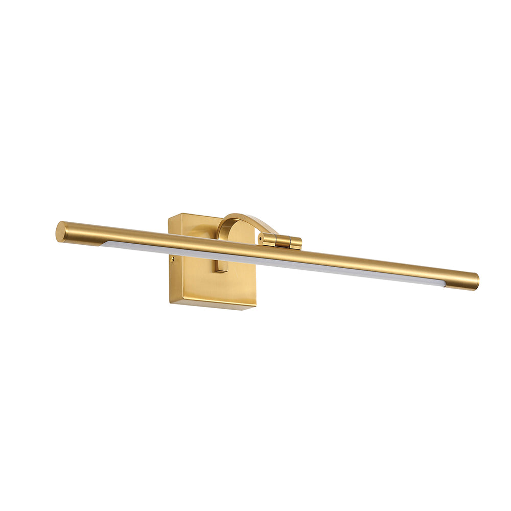 Kinden 10W LED Wall Light Satin Brass / Tri-Colour - OL50316SB