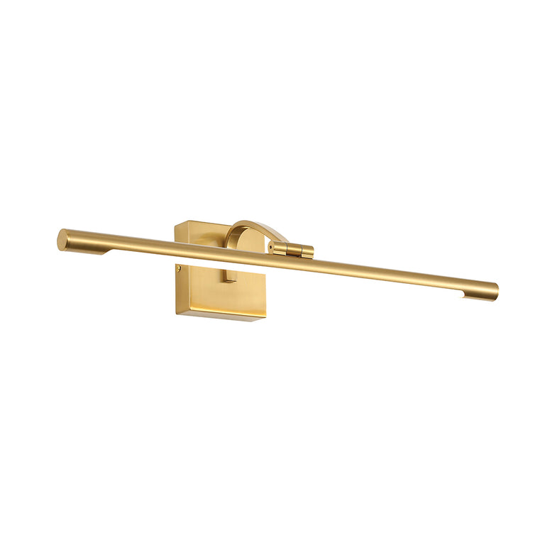 Kinden 10W LED Wall Light Satin Brass / Tri-Colour - OL50316SB