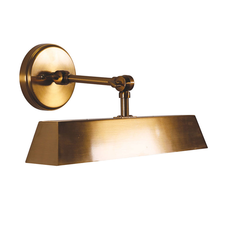 Loxby Metal Wall Light Satin Brass - OL50903SB