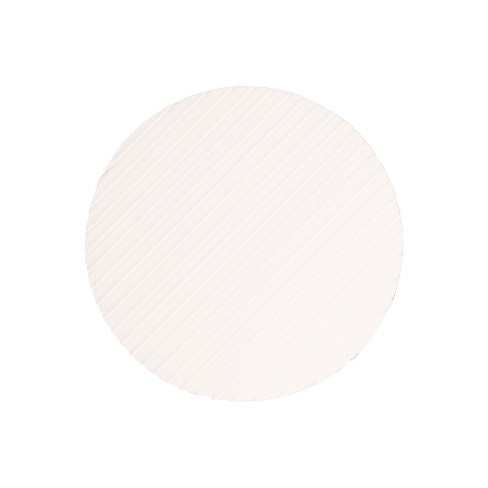 Dot 25 Scalloped Plaster Tri-Colour LED Wall Light White - OL53201/25SP