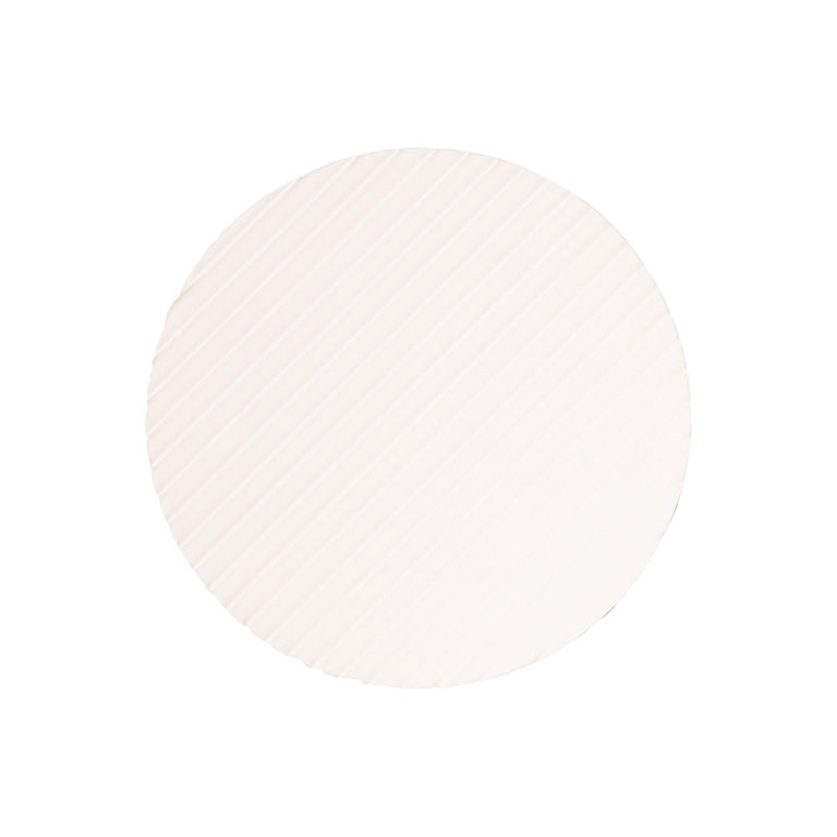 Dot 25 Scalloped Plaster Tri-Colour LED Wall Light White - OL53201/25SP