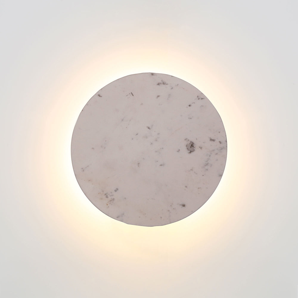 Dot.20 8W LED Dimmable Wall Light Grey Marble / Tri-Colour - OL53201/20GY