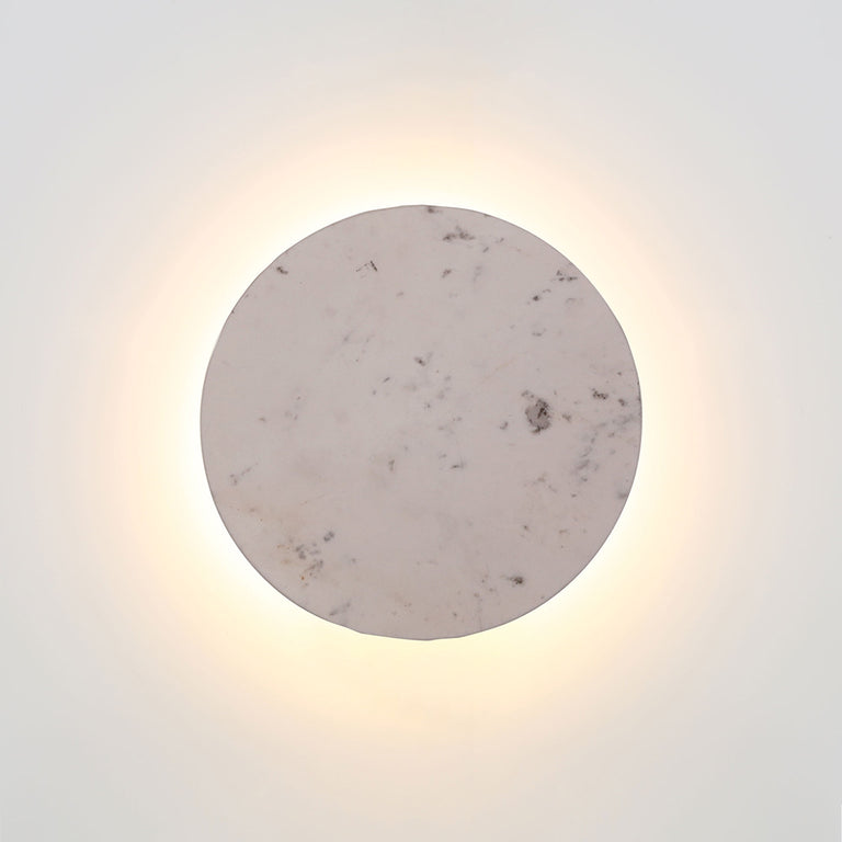 Dot.20 8W LED Dimmable Wall Light Grey Marble / Tri-Colour - OL53201/20GY