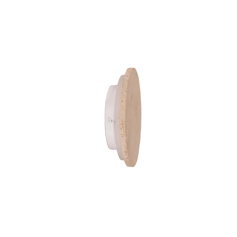 Dot.20 8W LED Dimmable Wall Light Travertine / Tri-Colour - OL53201/20TR