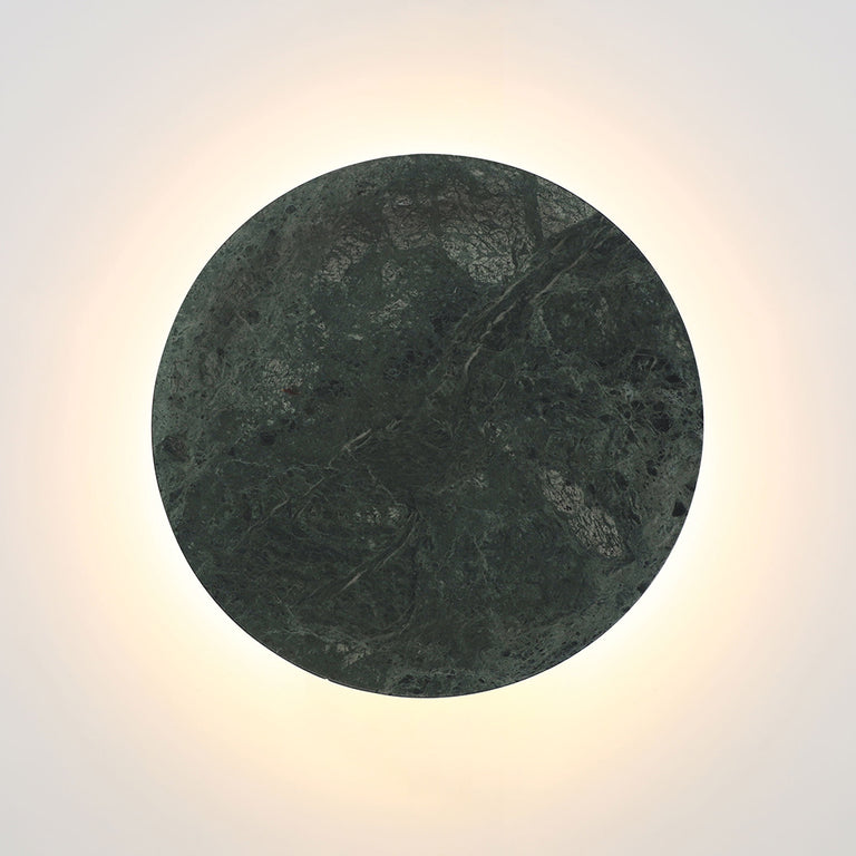 Dot.25 14W LED Dimmable Wall Light Green Marble / Tri-Colour - OL53201/25GN