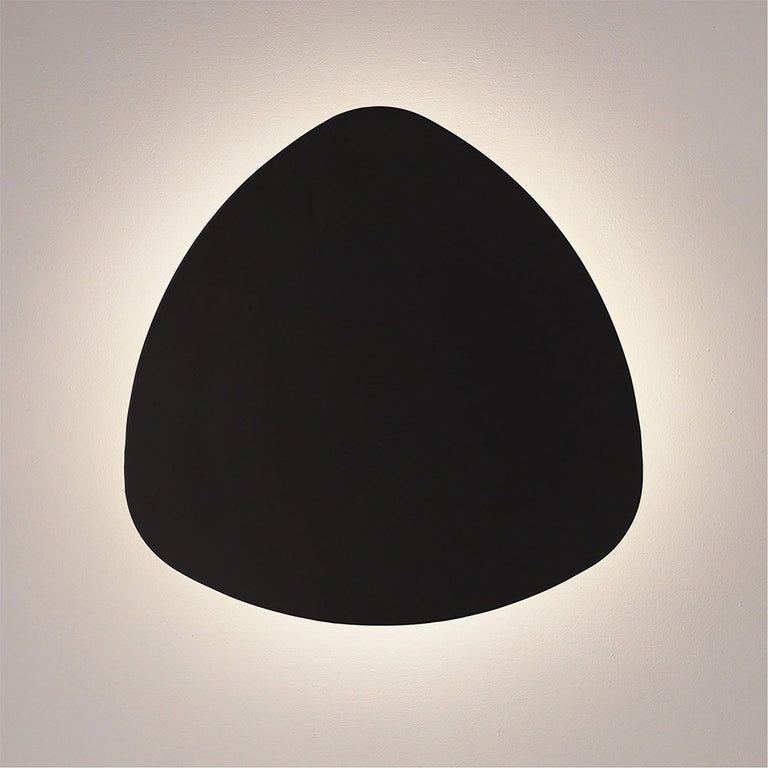Reul 27 Tri-Colour LED Wall Light Black - OL53251/27BK